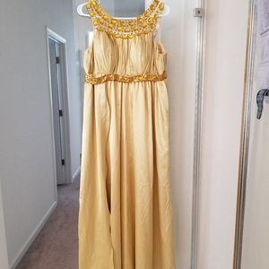 Maternity evening gown